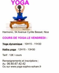 Affiche yoga C.Besset